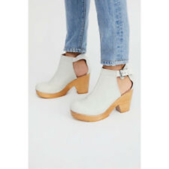 Free People Amber Orchard Clogs Heels sz 41 - Picture 2 of 8